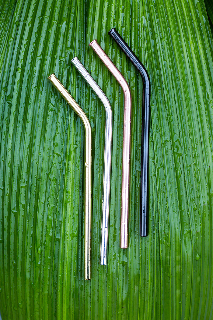 How do you clean a reusable straw?