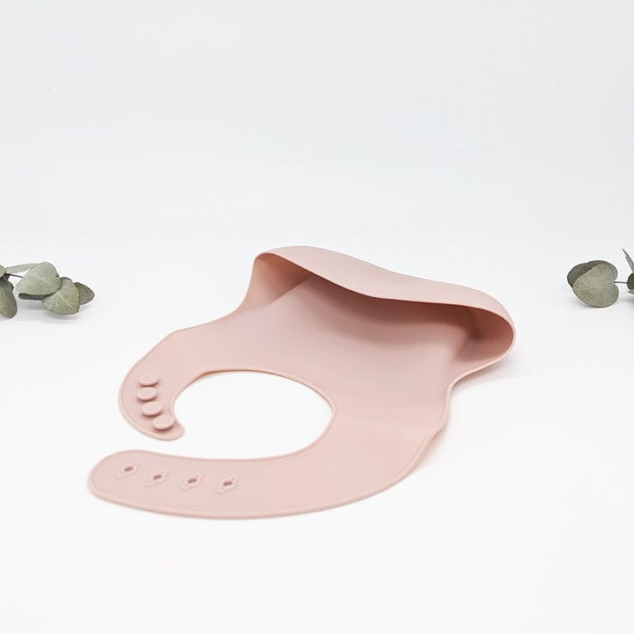 Silicone Baby Bib Waterproof - Pink