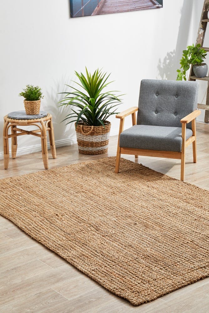 Eco Barker Natural Jute Rug