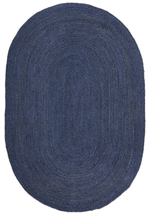 Vivi Navy Oval Rug