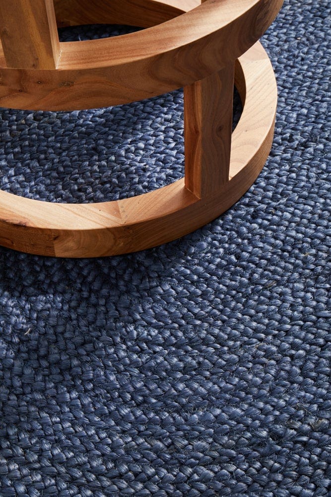 Vivi Navy Oval Rug