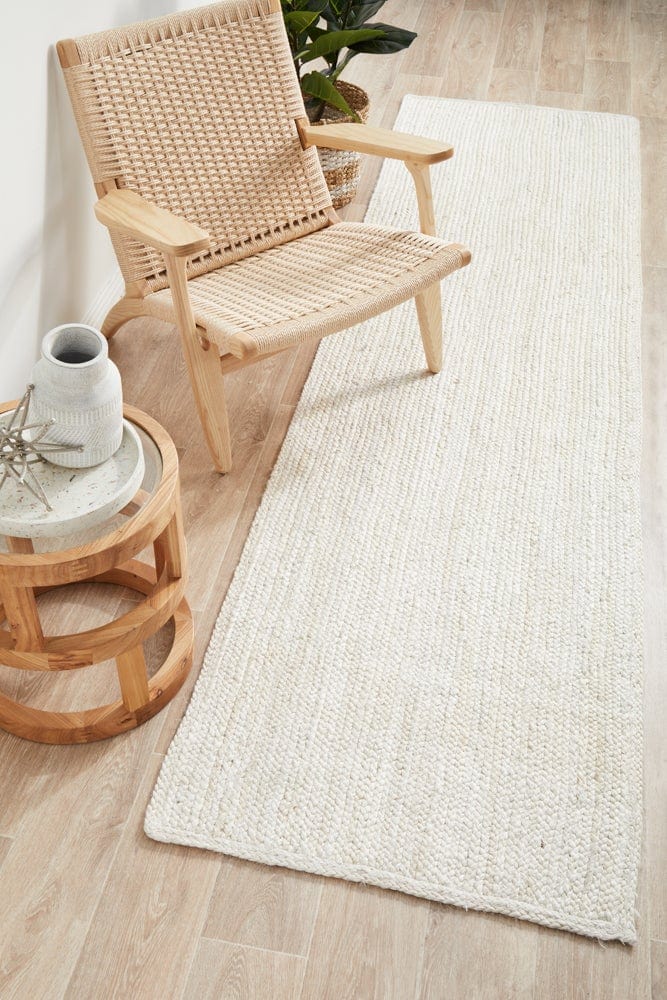 Vivi White Runner Rug