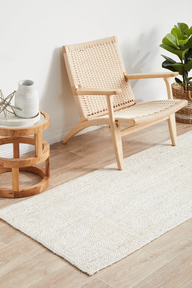 Vivi White Runner Rug