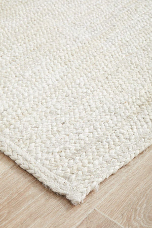 Vivi White Runner Rug