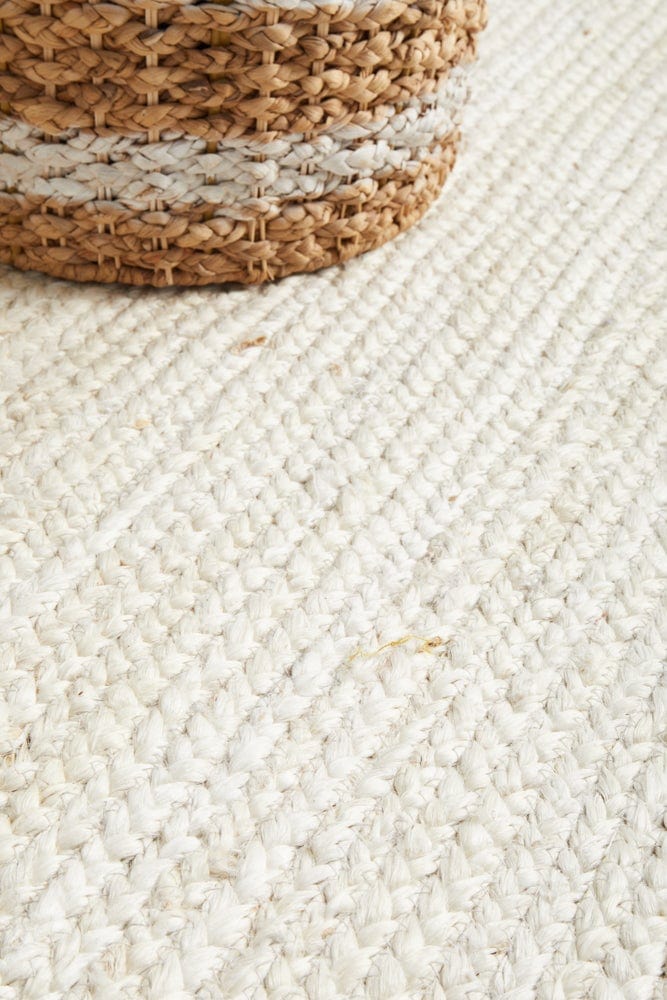 Vivi White Runner Rug