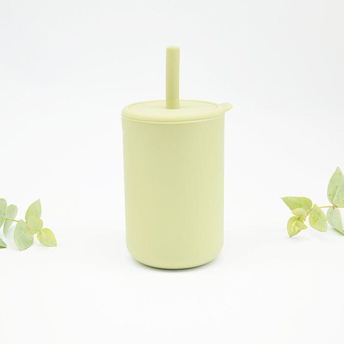 Kids Sippy Cup with Straw 179ml - Green