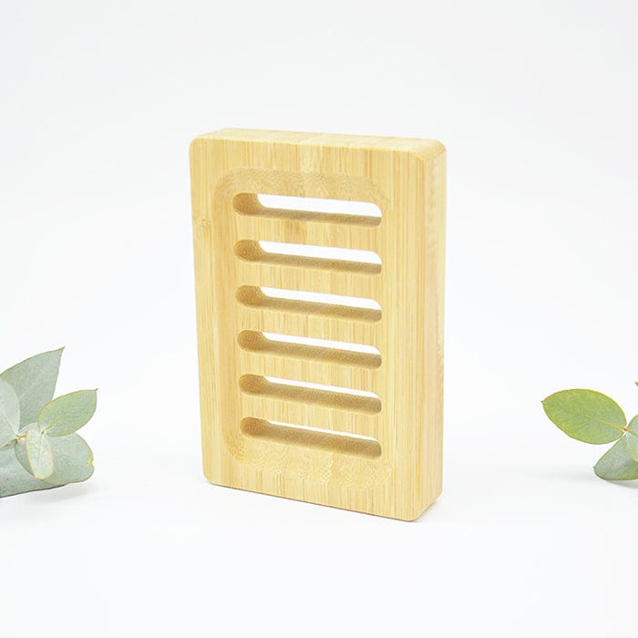 Natural Bamboo Soap Dish - Chunky