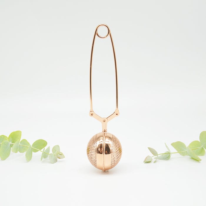 Spring Tea Infuser | Tea Strainer - Rose Gold