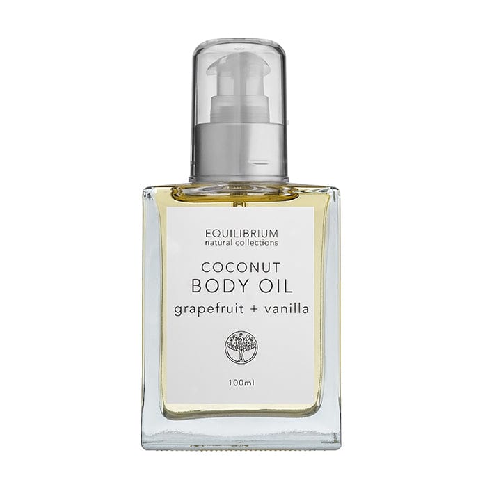 Coconut Natural Body Oil Grapefruit + Vanilla 100ml