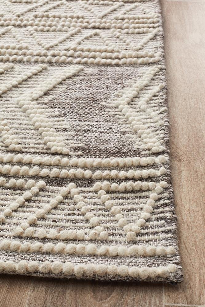 Akasha Woven Tribal Rug Natural