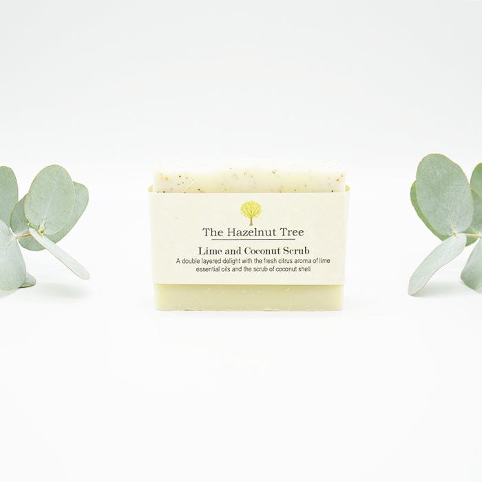 All Natural Lime & Coconut Scrub Soap - 130g