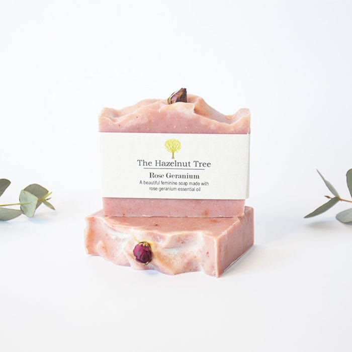 All Natural Rose Geranium Soap - 130g