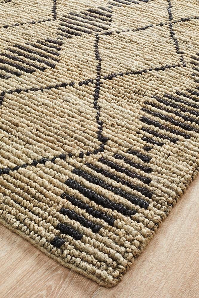 Kenya Kasa Hand Woven Tribal Jute Rug