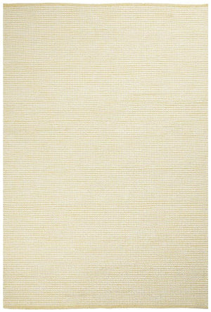 Premium Stunning Soft Wool Yellow Rug