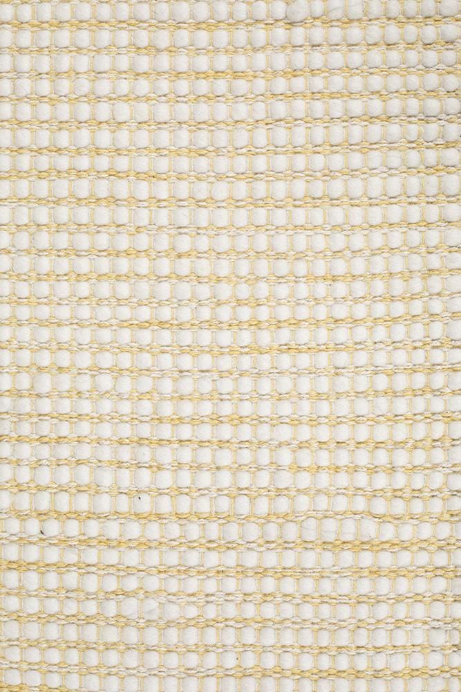 Premium Stunning Soft Wool Yellow Rug