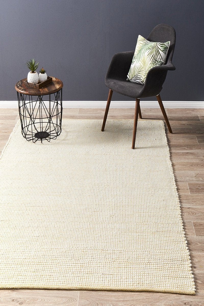 Evoke  Stunning Wool Yellow Rug