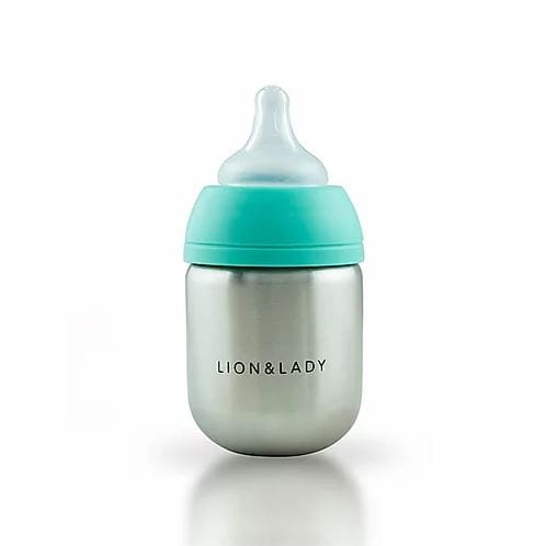 Stainless Steel Baby Feeding Bottle - Mint