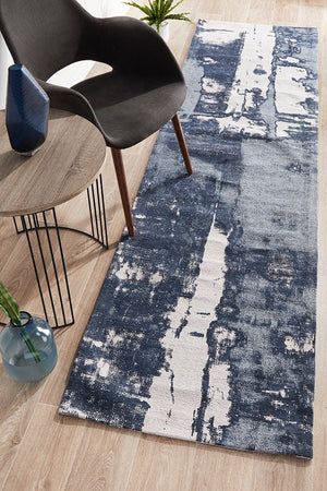 Mayur 11 Denim Runner Rug