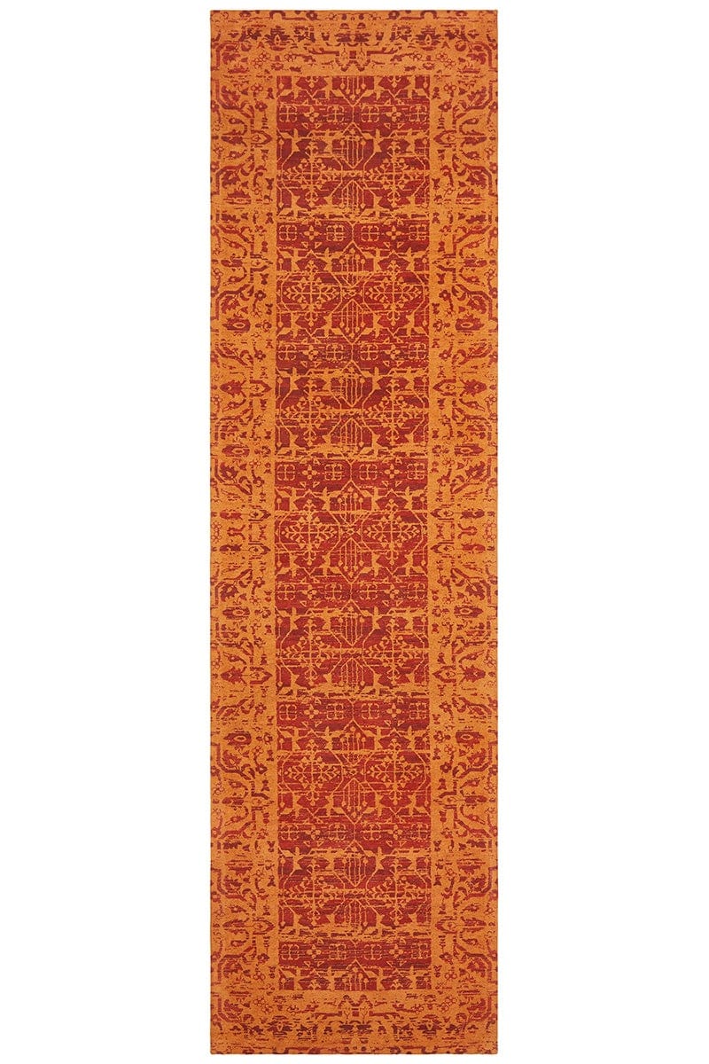 Mayur 88 Paprika Runner Rug