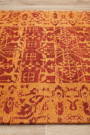 Mayur 88 Paprika Runner Rug