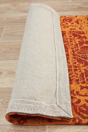 Mayur 88 Paprika Runner Rug