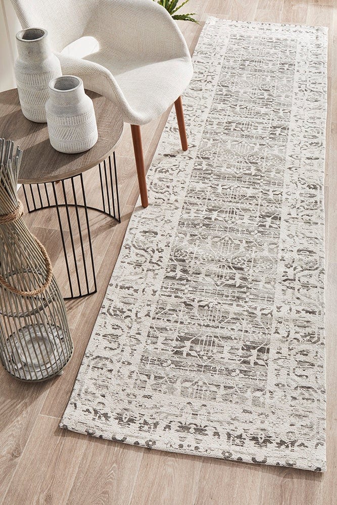 Mayur 88 Silver Runner Rug