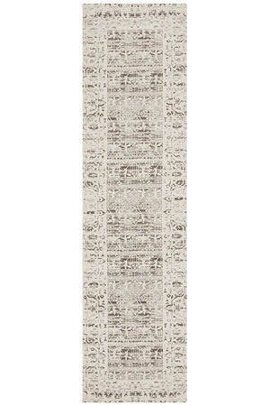 Mayur 88 Silver Runner Rug