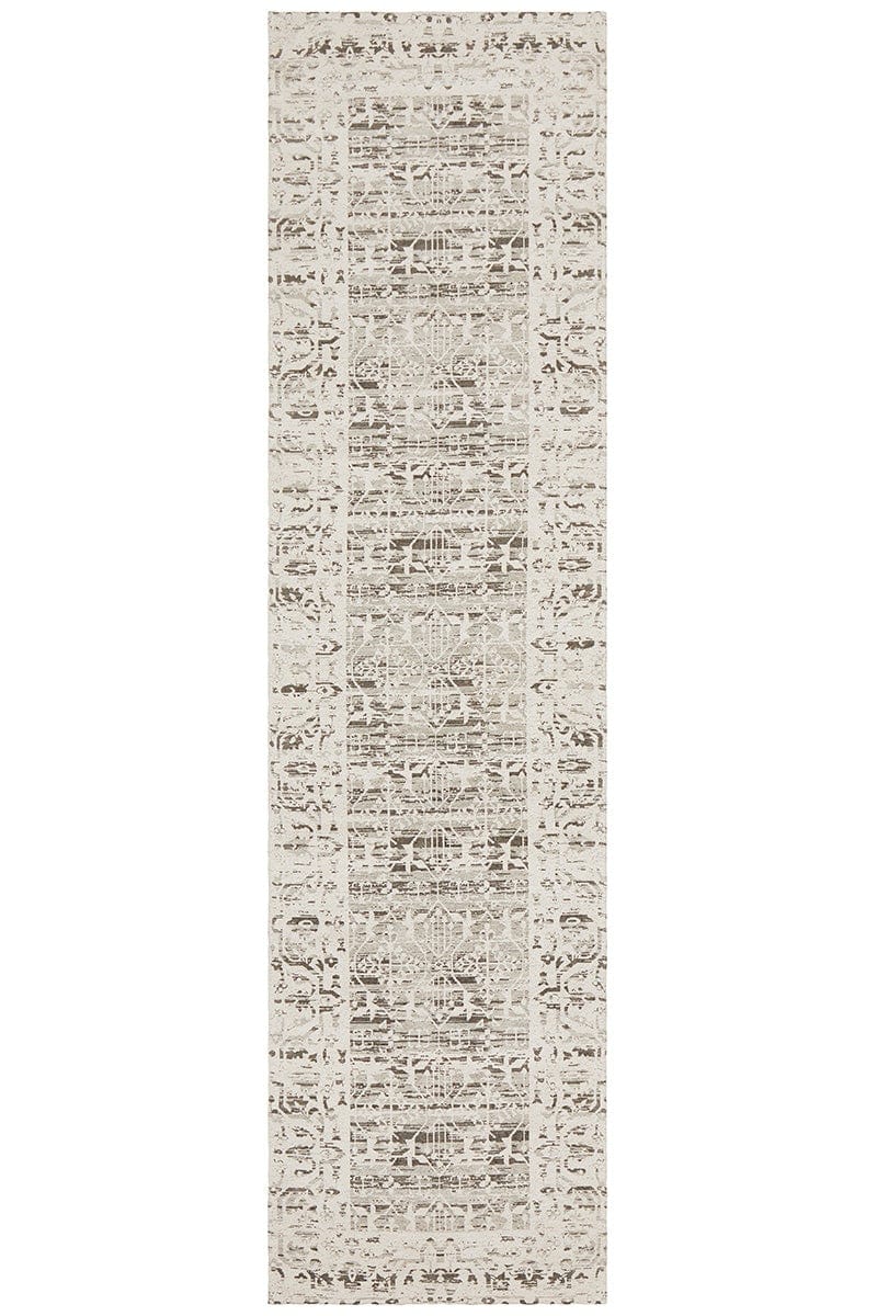 Mayur 88 Silver Runner Rug