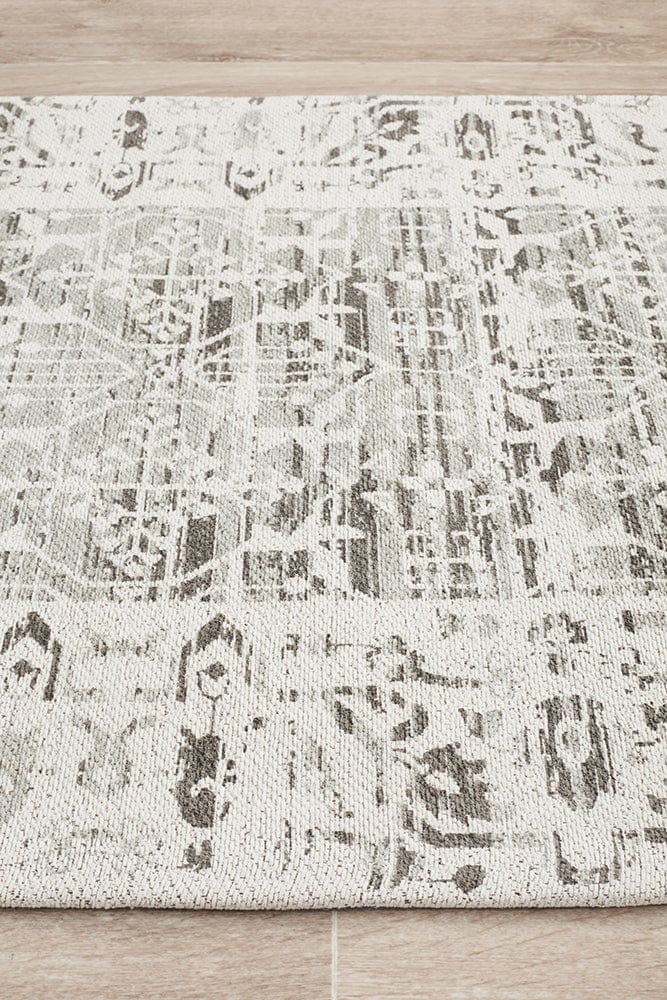 Mayur 88 Silver Runner Rug