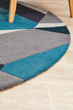 Atic Pure Wool 902 Safari Round Rug