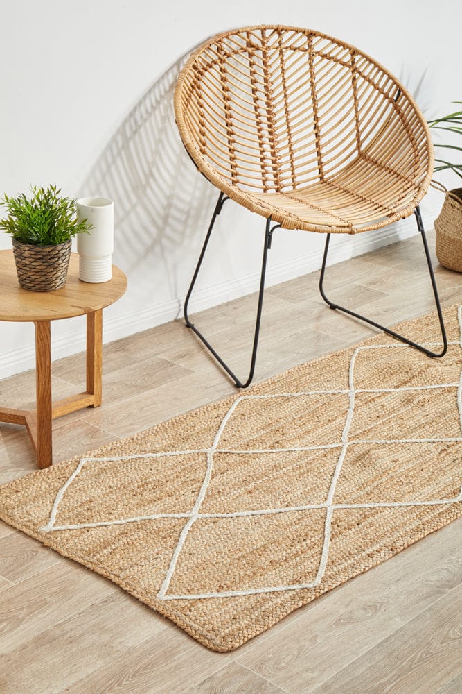 Tulum 222 Natural Runner Rug