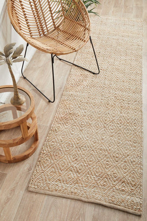 Byron 444 Natural Runner Rug