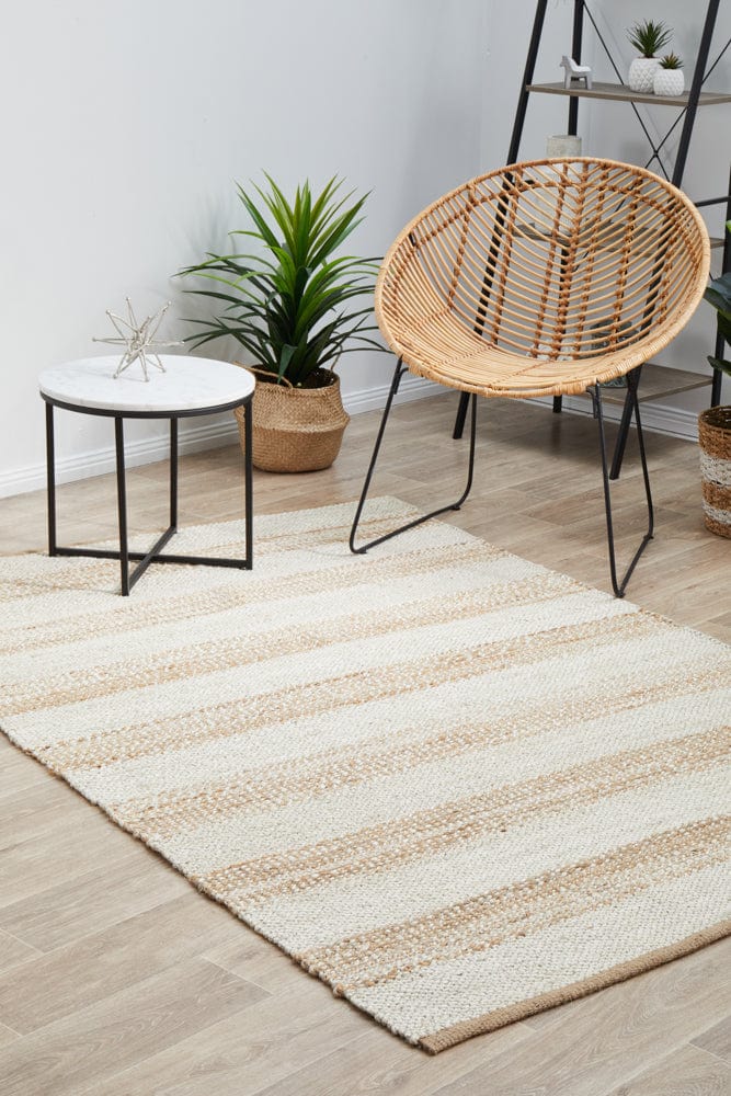 Tulum 555 Natural White Rug