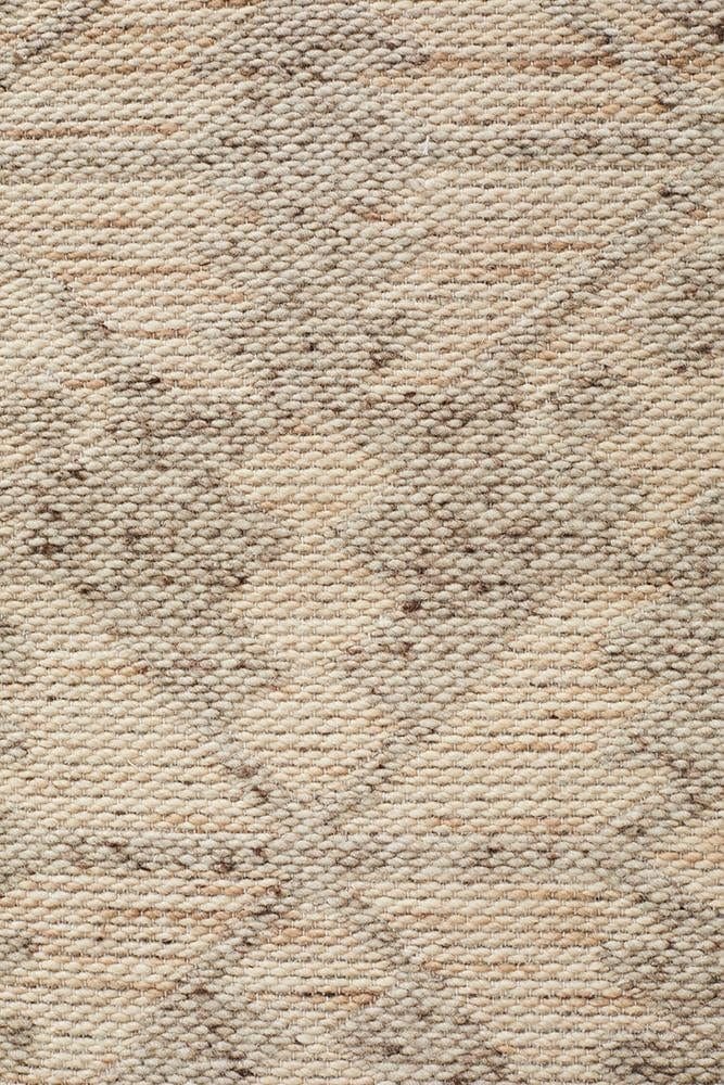 Louis Handwoven Natural Rust Rug