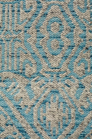 Hunter Handwoven Natural Blue Grey Rug