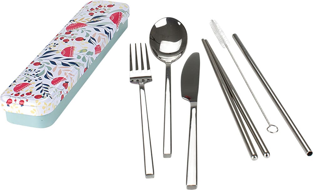 Botanical Stainless Steel Cutlery Set