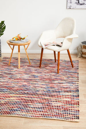 Navia Flat Weave Multi Wool Rug